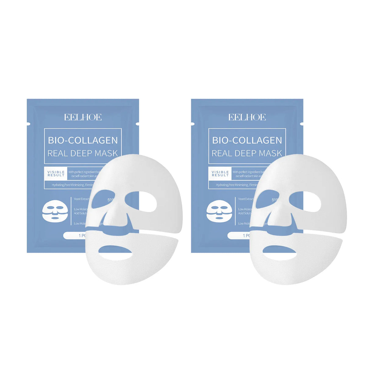 EELHOE Bio Collagen Face Mask – Firm, Brighten & Hydrate