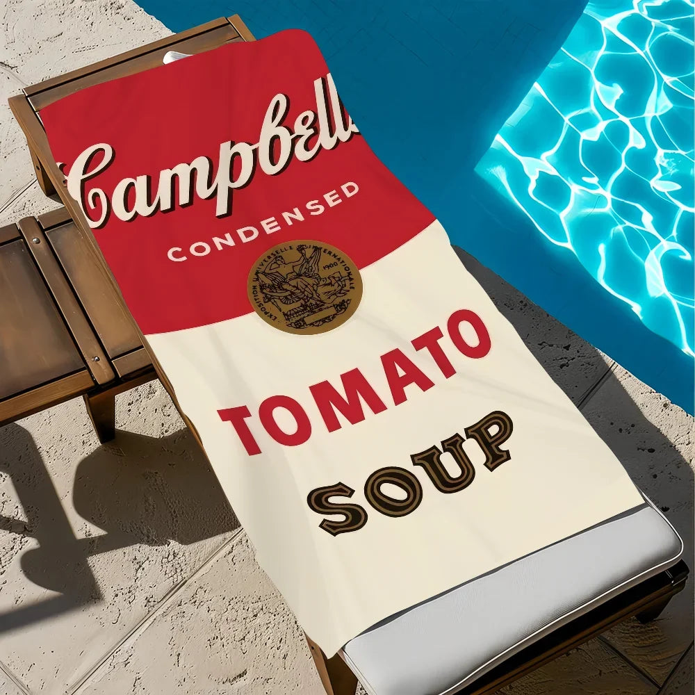 Andy Warhol Art Beach Towel – Quick Dry Soft Pool & Travel