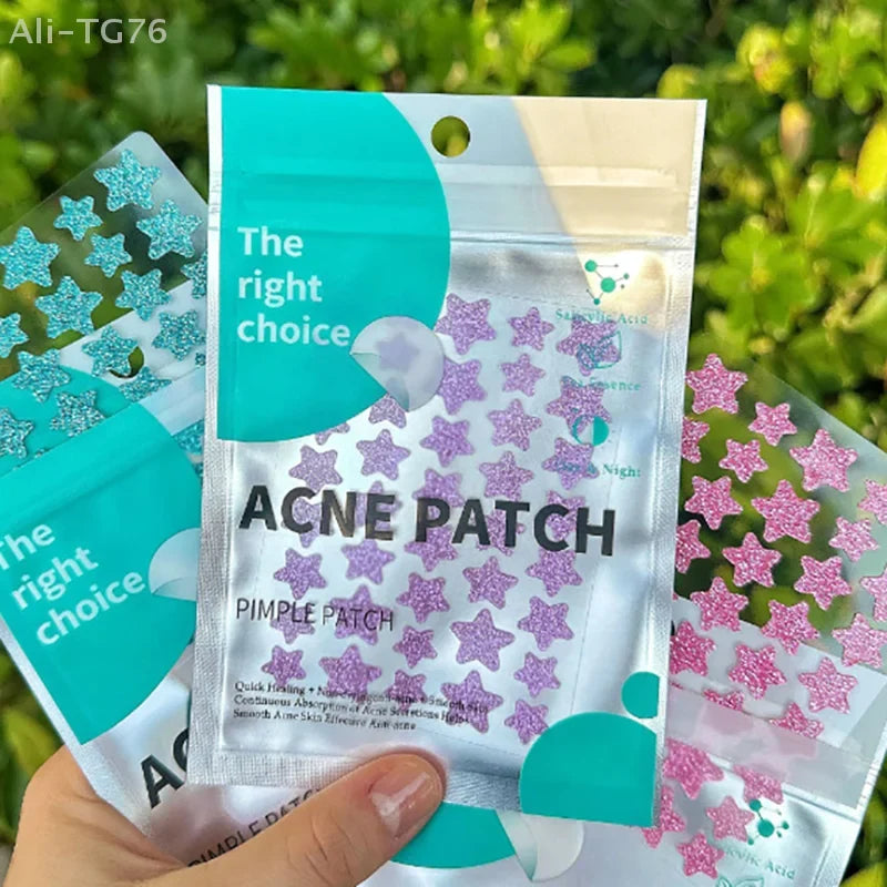 40-Pack Hydrocolloid Acne Patches – Overnight Blemish Dots