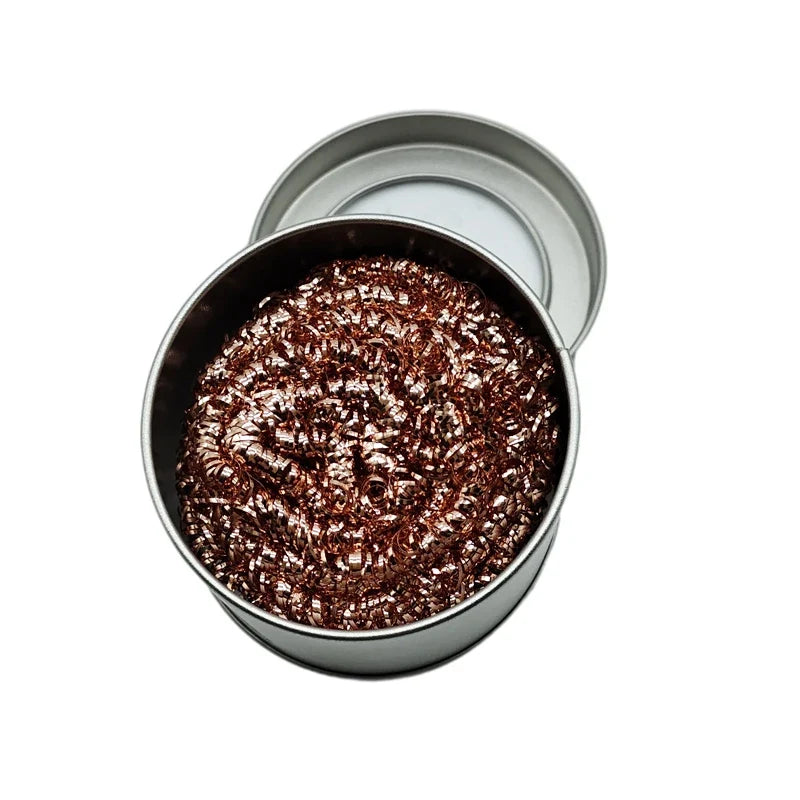 Cleaning Ball Desoldering Soldering Iron Mesh Filter Nozzle Tip