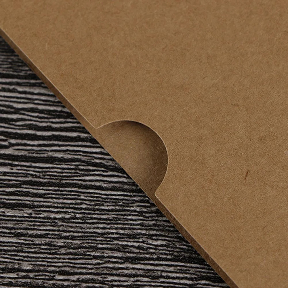 10-Pack Kraft Paper Hanging Photo Frames 5 & 7 Inch Wall Decor