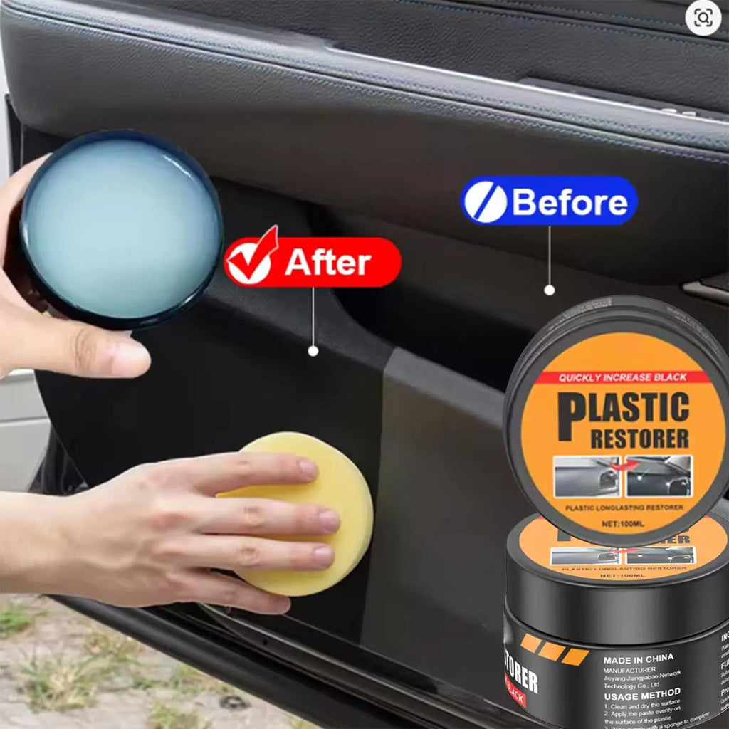 Leather Restorer Paste Renewal Wax Car Interior Care Cleaning Cream