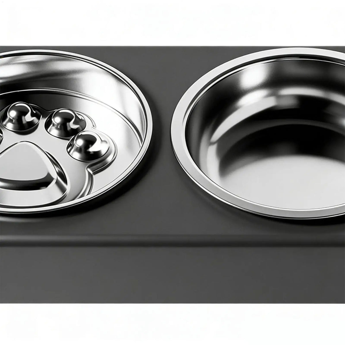Elevated Double Pet Feeder | 3-Height Adjustable Cat & Dog Bowl