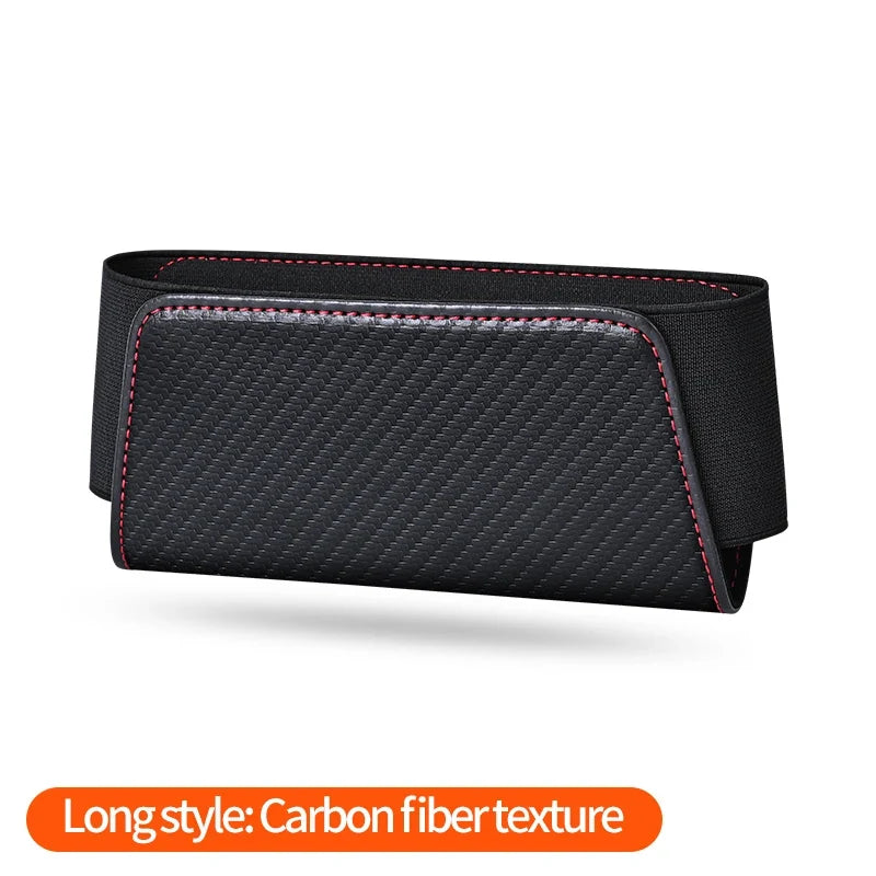 Self-Adhesive Car Storage Pocket PU Leather Organizer