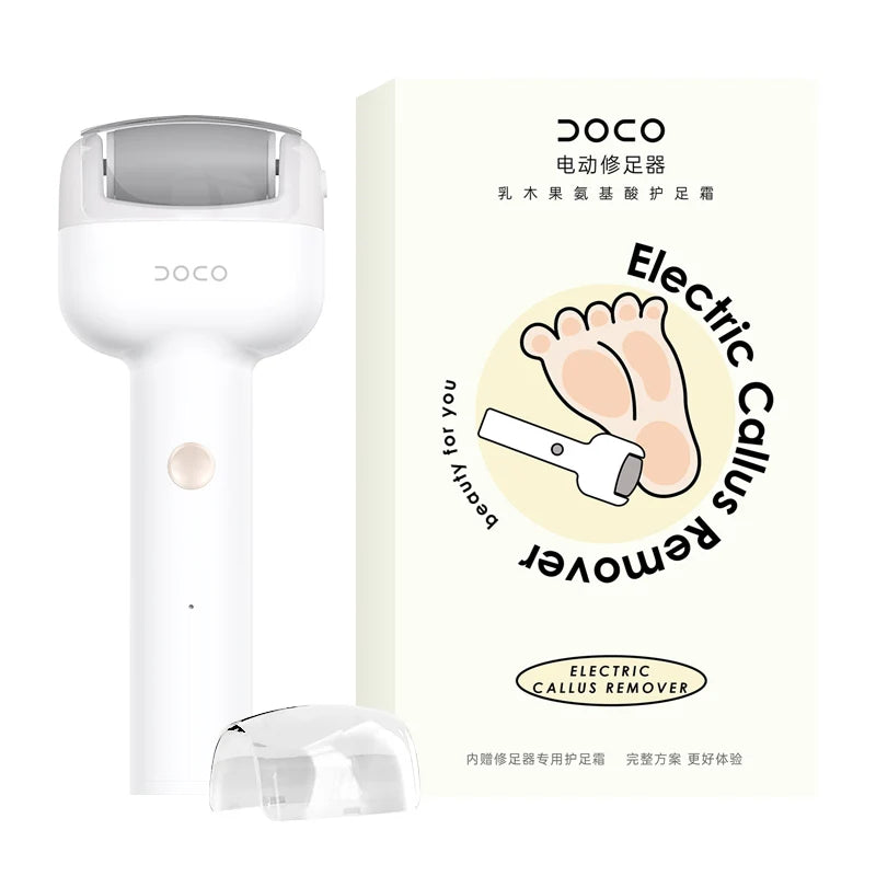 DOCO LAB Electric Foot Grinder | Rechargeable Pedicure Tool