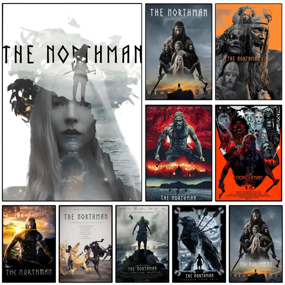 The Northman Movie Poster Wall Sticker – HD Art Decal