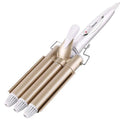 3 Barrel Ceramic Ionic Hair Waver | LCD Curling Iron