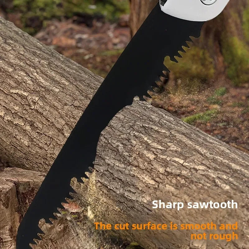 Folding Pruning Saw – PTFE Coated Manual Garden Branch Saw