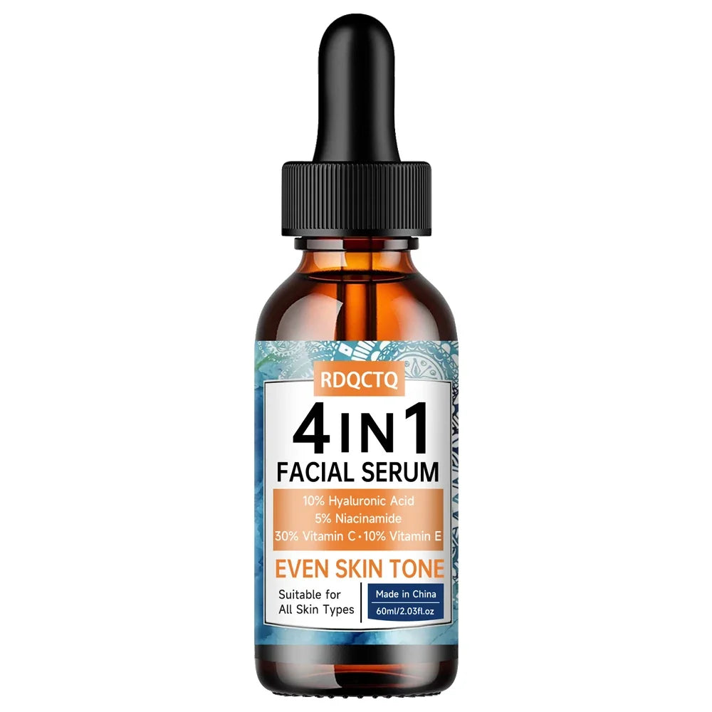 4-in-1 Face Serum – Hyaluronic Acid, Niacinamide & Vitamins