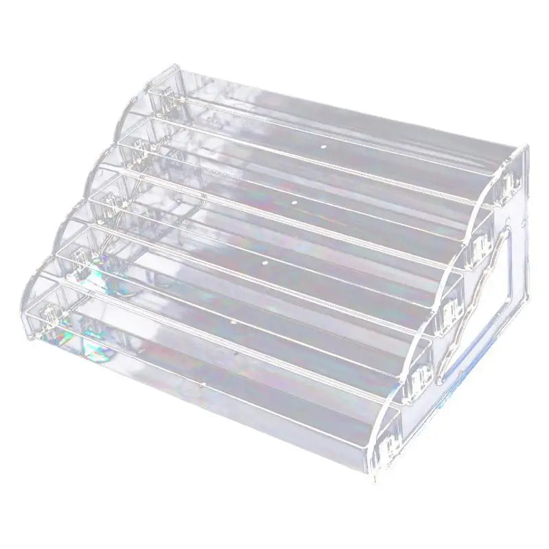 Transparent Multi-Layer Cosmetics Display Stand & Storage Rack
