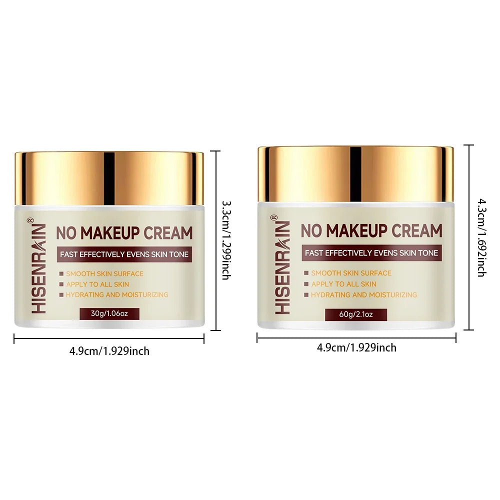 HISENRAIN Hyaluronic Acid BB Cream – Tone-Up Moisturizer