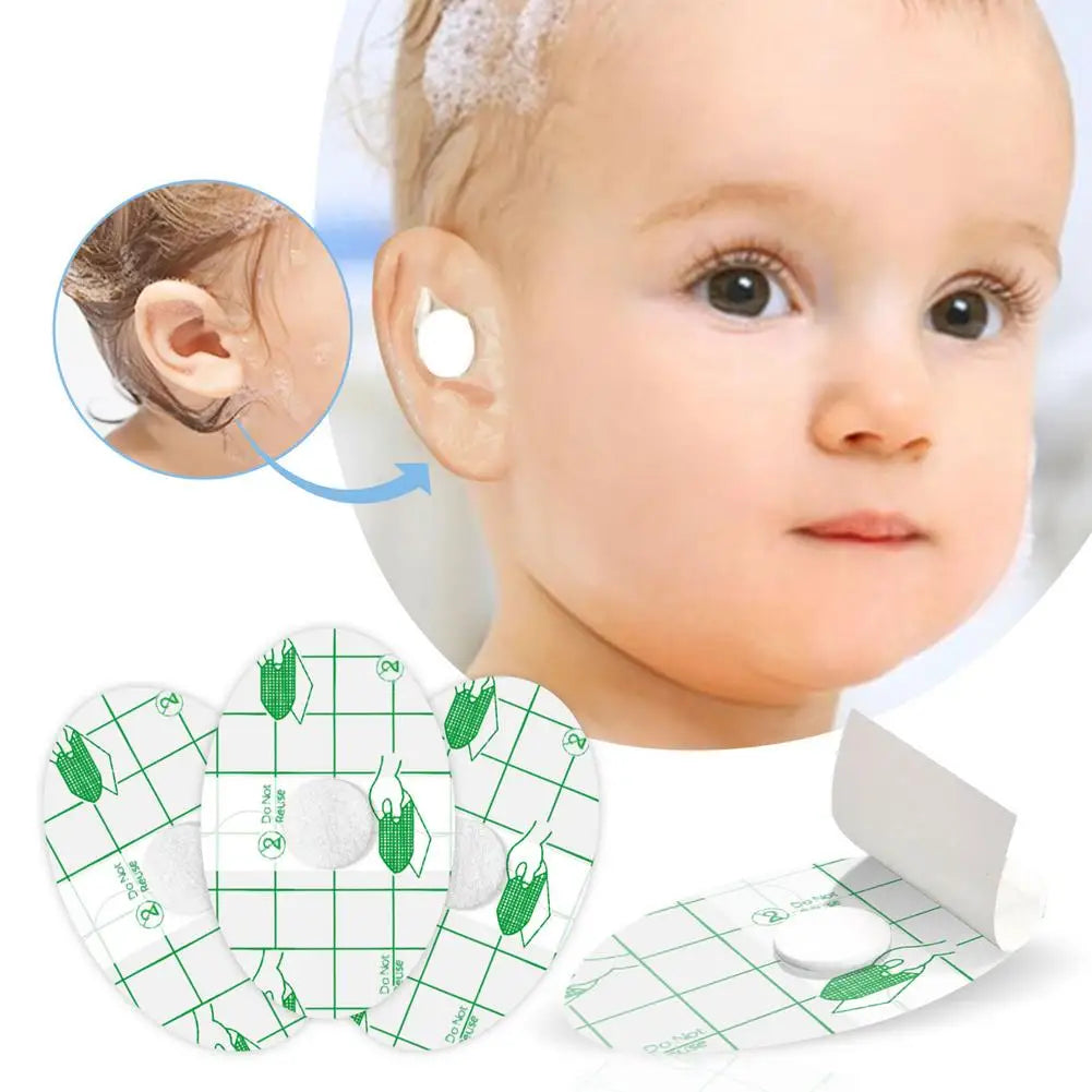Disposable Waterproof Baby Ear Covers – 60 Pack Bath Earmuffs