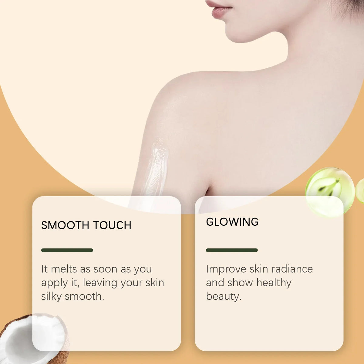 Jaysuing Coconut Body Fragrance Oil – Moisturising Massage Oil