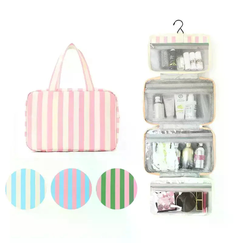 Marbit Folding Travel Wash Bag | Wet Dry Separation Cosmetic Bag