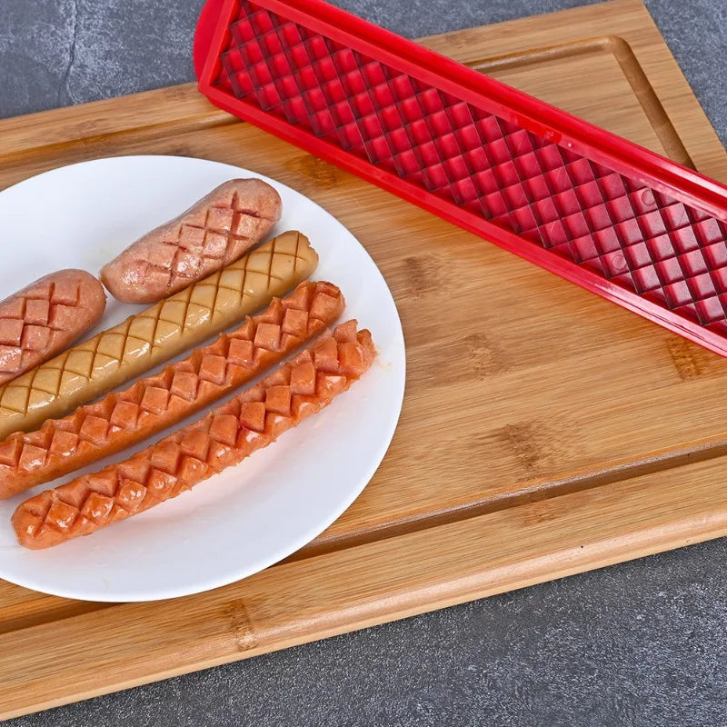 Stainless Steel Hot Dog & Sausage Spiral Cutter | BBQ Tool
