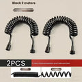 2-Pack Bidet Spray Gun + Spring Coil Hose | Bathroom Hygiene