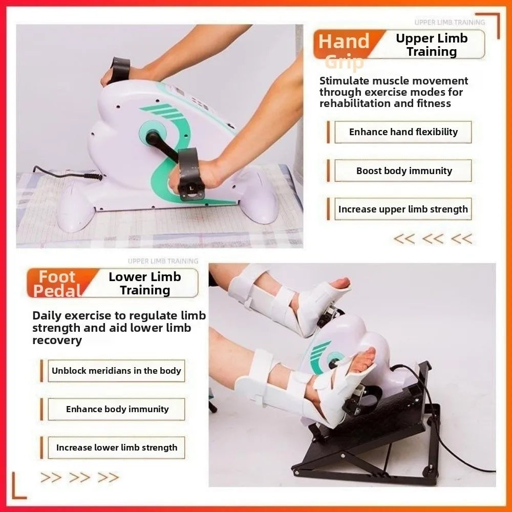 Mini Electric Pedal Stepper Bike – Arms & Legs Exercise Machine