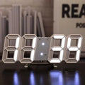 LED Digital Wall Clock – Alarm, Temp & Date | Modern Decor