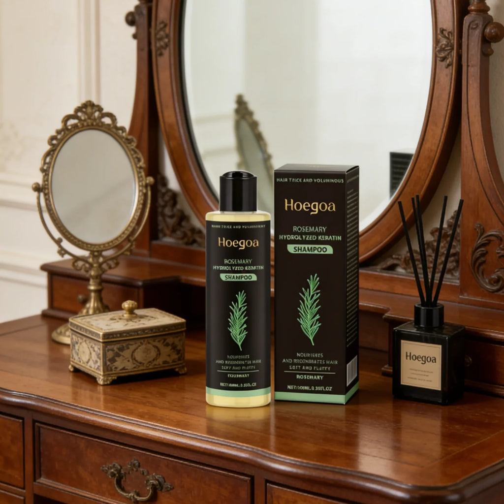 Hoegoa Rosemary Keratin Shampoo – Anti-Frizz & Hair Repair