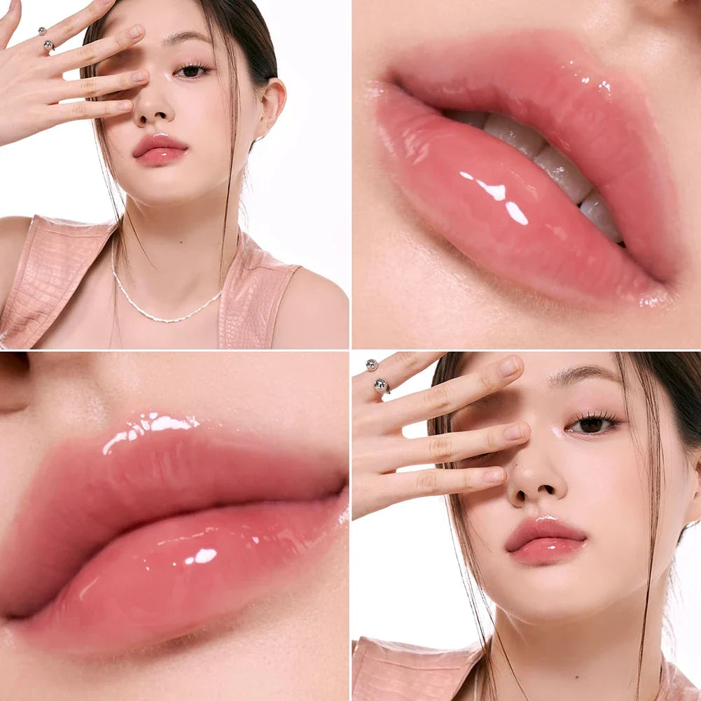 Hydrating Jelly Lip Gloss – Mirror Finish Tinted Moisturizing Glaze