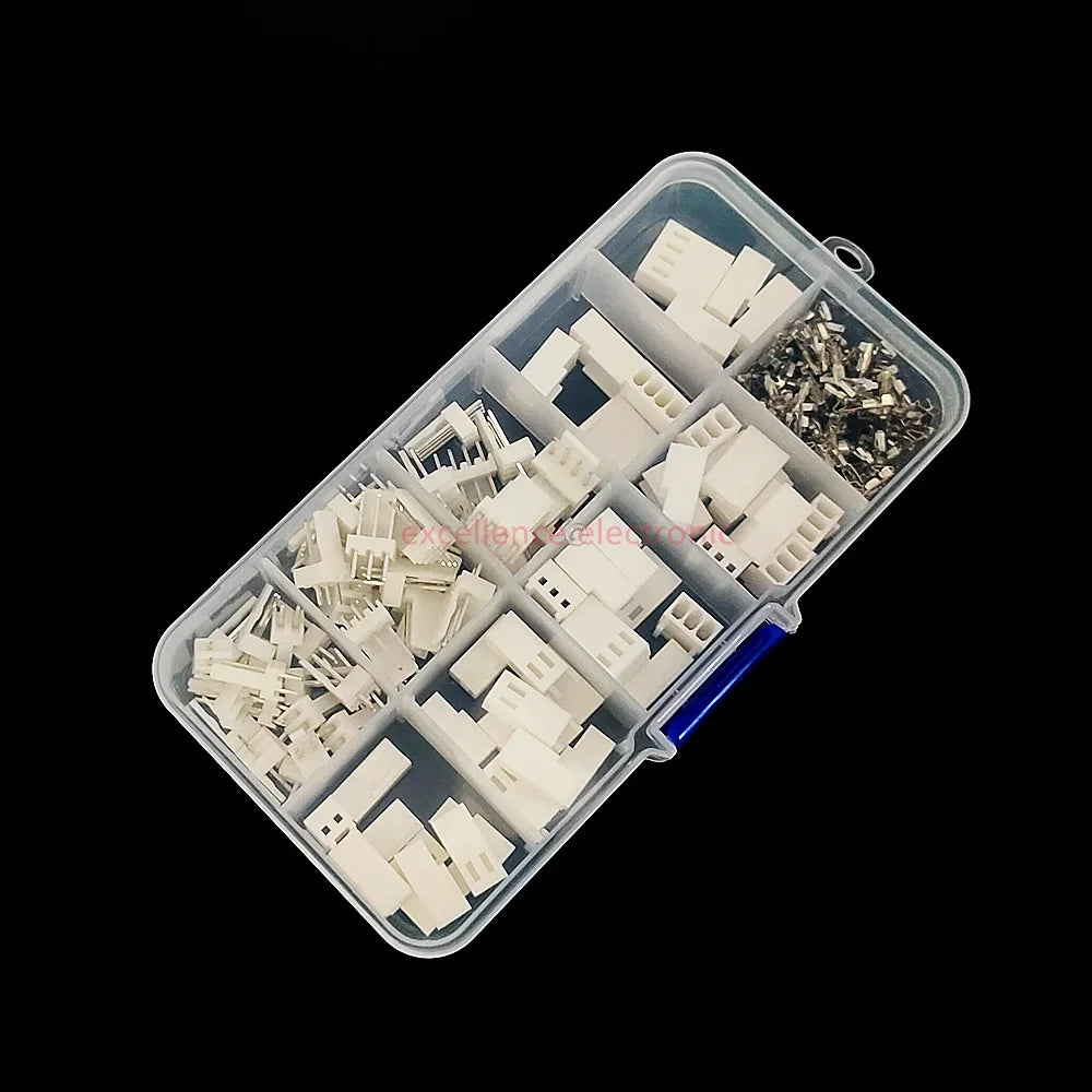 KF2510 Kits 50 Sets 2p 3pin 4 Pin Pitch Electrical Connector Box Male