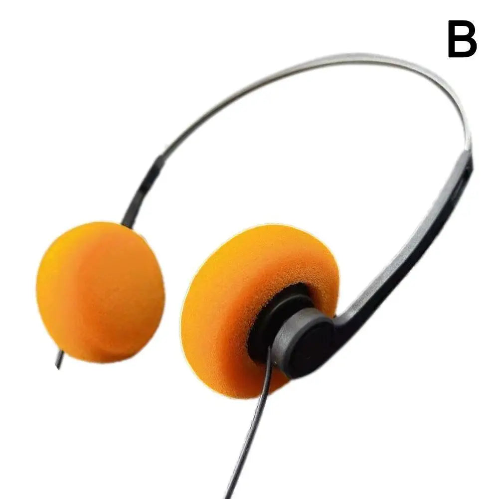 GRWIBEOU Retro Vintage Wired Headphones – HiFi Noise Isolating