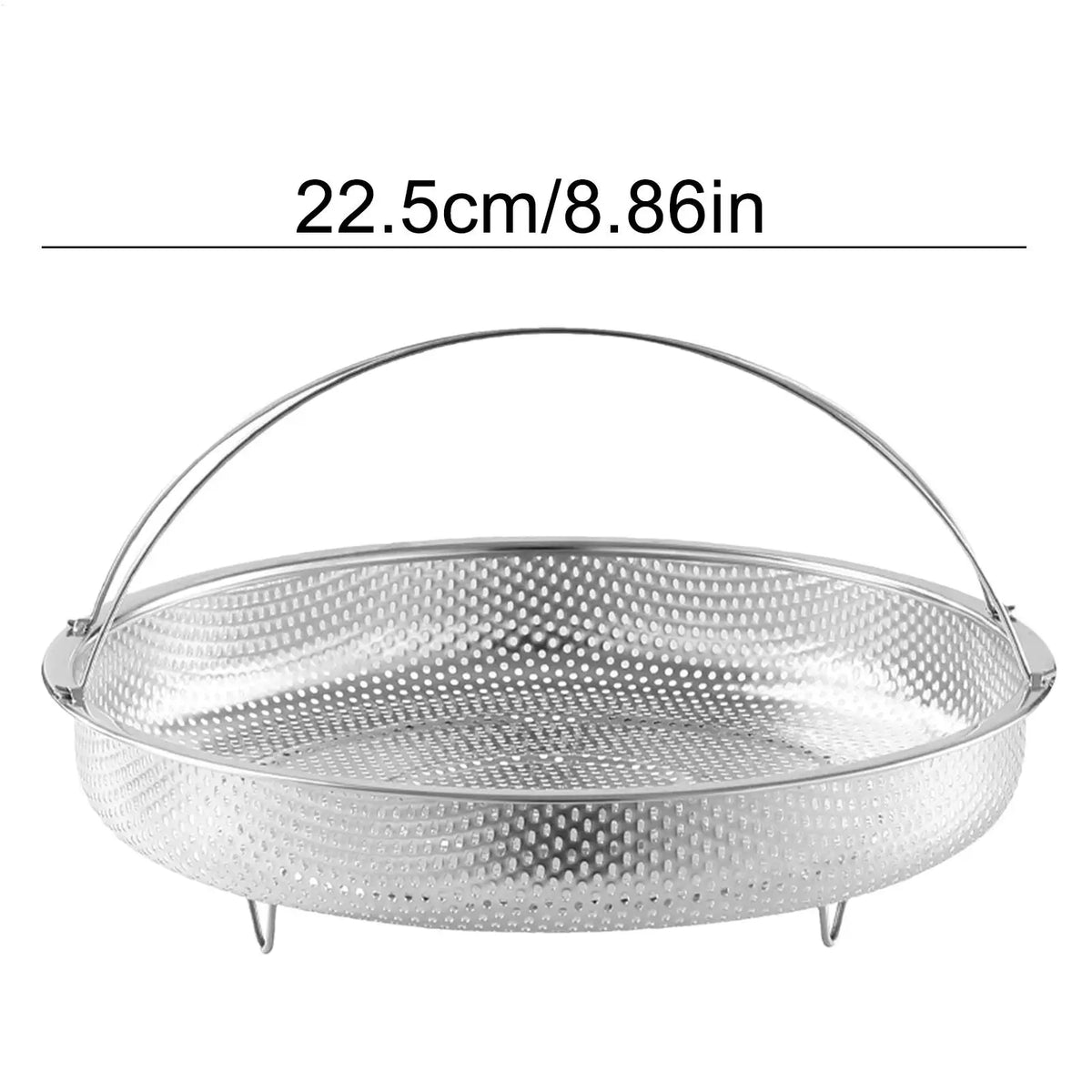 Stainless Steel Food Steamer Basket Steaming Multifunctional Rice