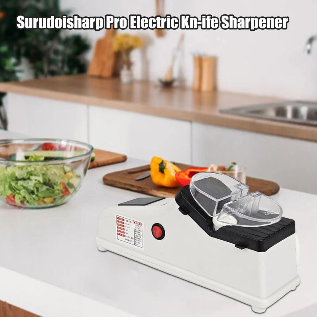 Cutter Sharpener Tool Rechargeable Protective Lid Electric Sharpening
