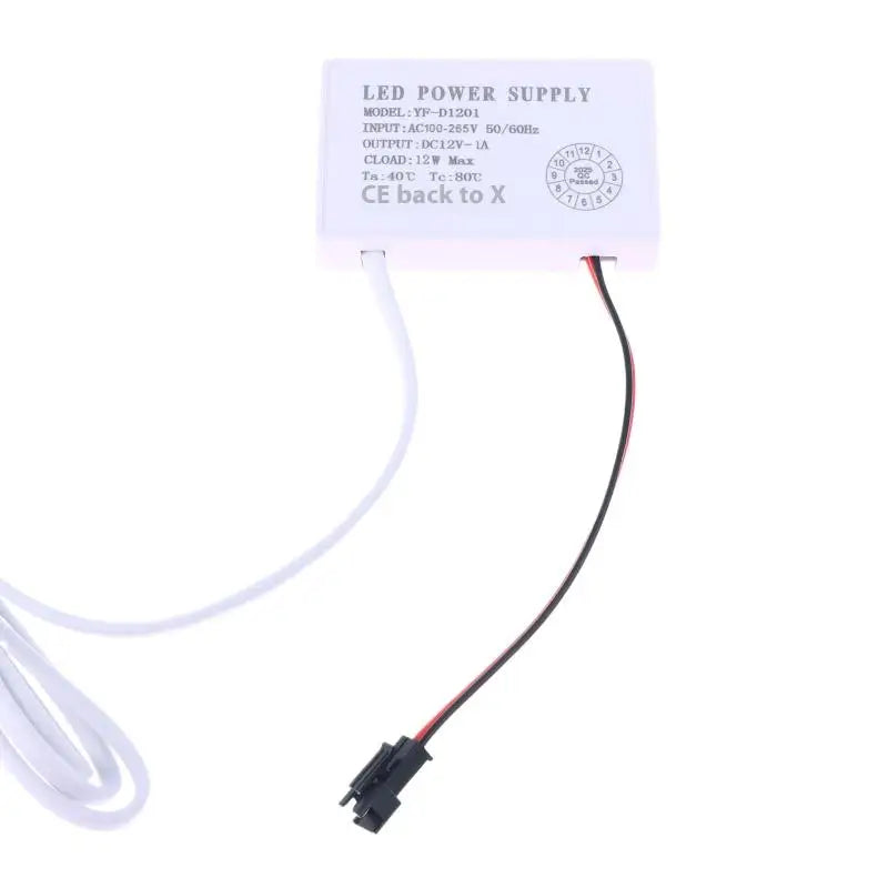 DIY Lighting 12V 1A Led Light Mirror Headlight Bathroom Capacitance