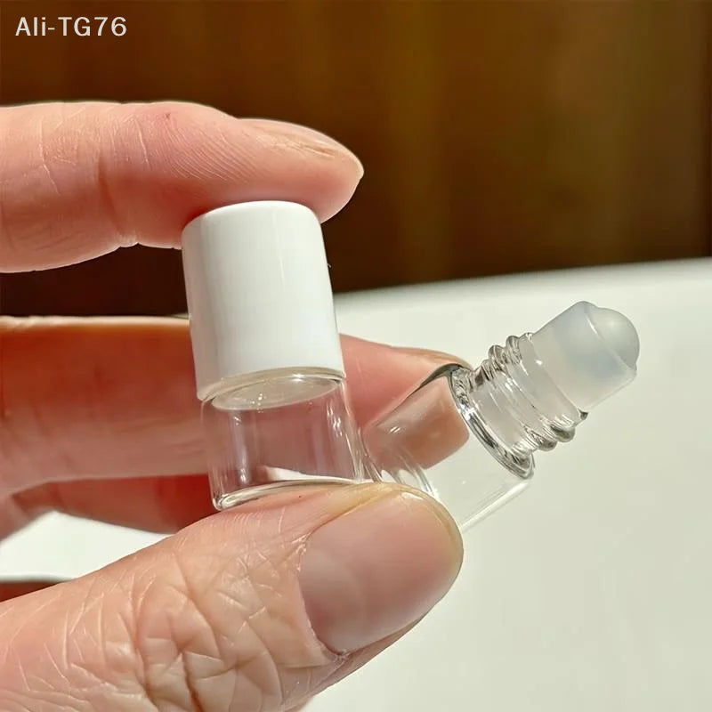 2ml Glass Roll-On Bottles for Essential Oils & Perfume | 5–20 Pack