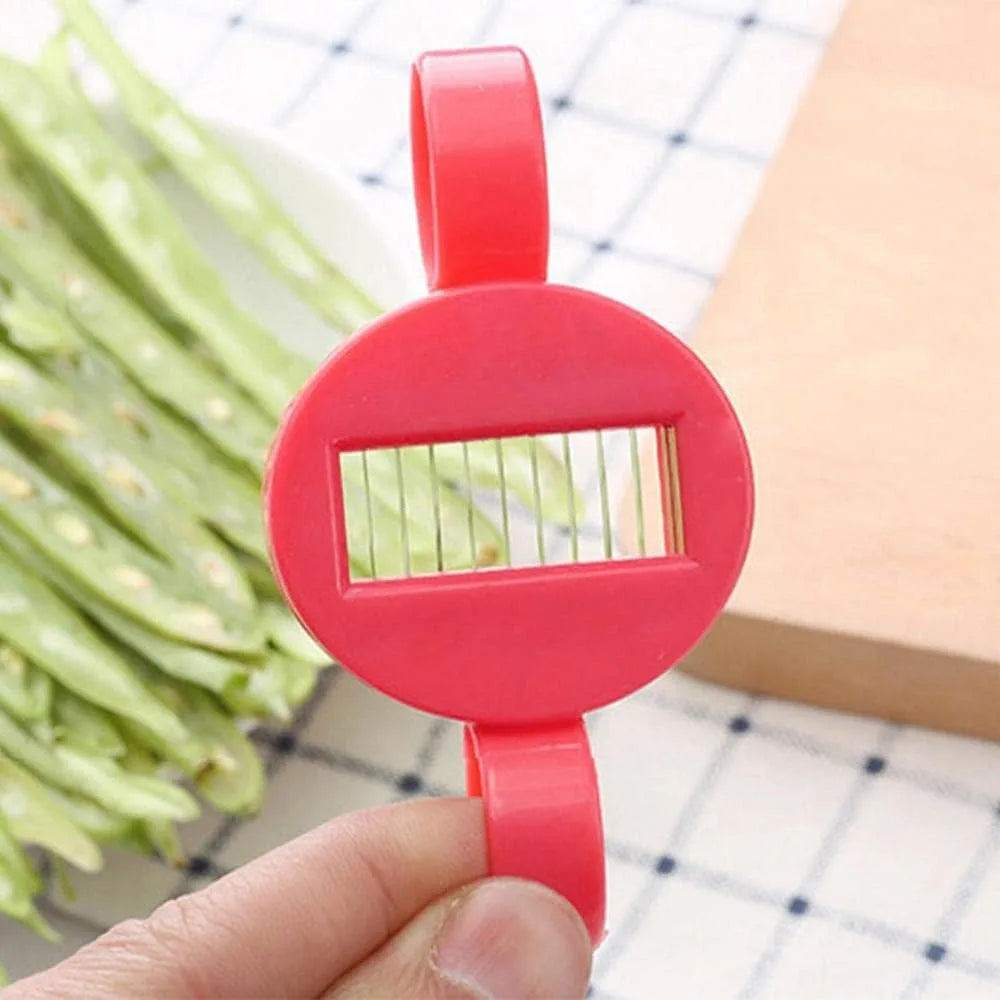 Green Bean Slicer & Shredder – Stainless Steel Kitchen Tool