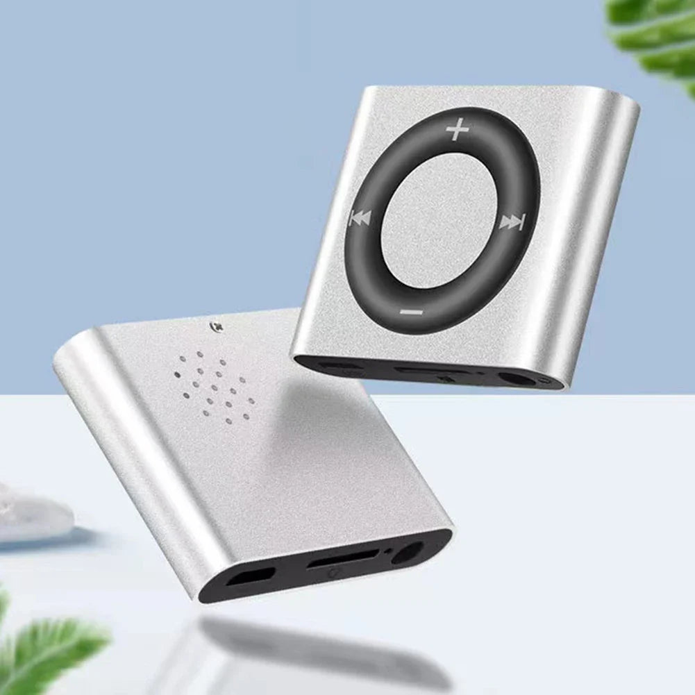 Mini Audio Player Build Speaker Clip-on Sports Music Rechargeable