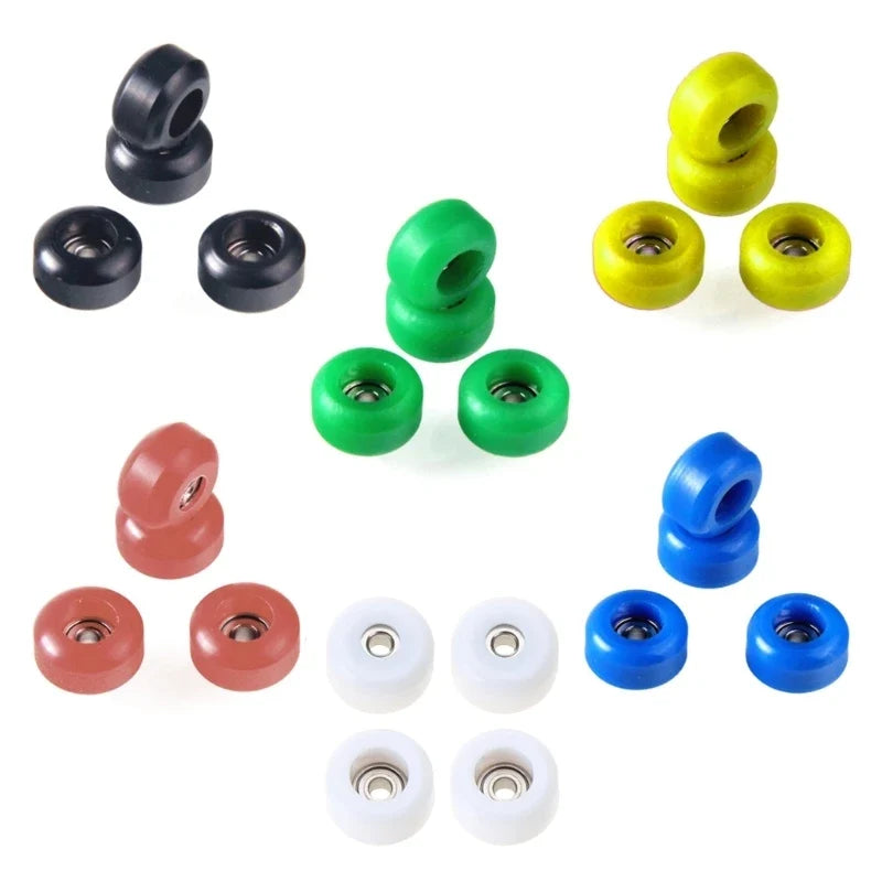 4-Pack Bearing Wheels for Mini Finger Skateboard & Scooter