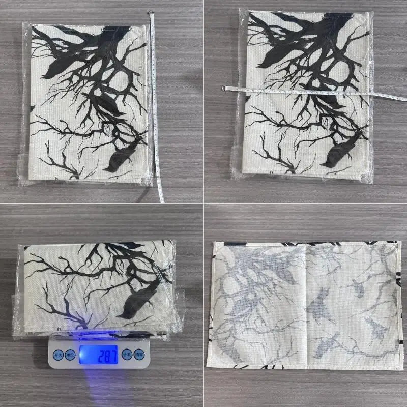Halloween Crow Placemats – Spooky Table Decor | Party Dinner Mats