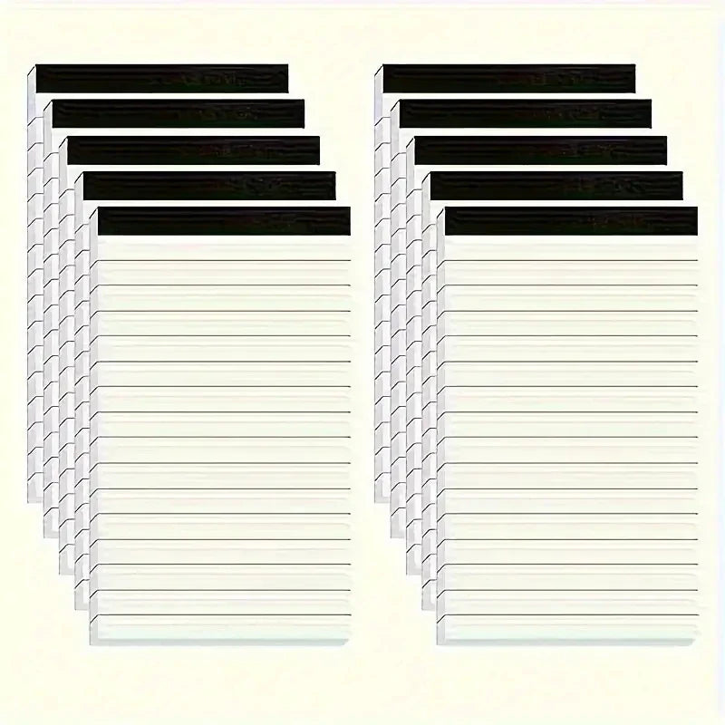 Pocket-sized Lined Notepads Notebooks 5 10-Pack Notebook 30 Sheets