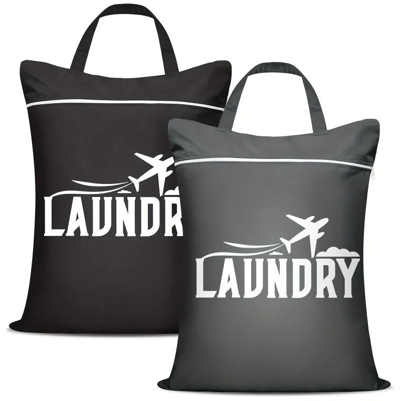 Large Washable Travel Laundry Bags Suitable Diapers Dirty Clothes