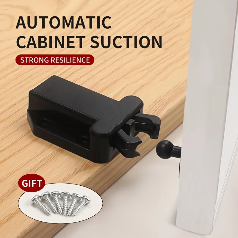 Push-to-Open Cabinet Touch Latches | 5 or 10 Pack – ABS