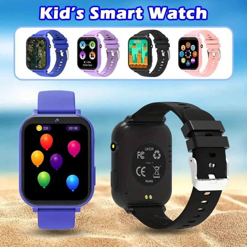 Kids Smart Watch 1.83" | Camera, 18 Games & LED Torch