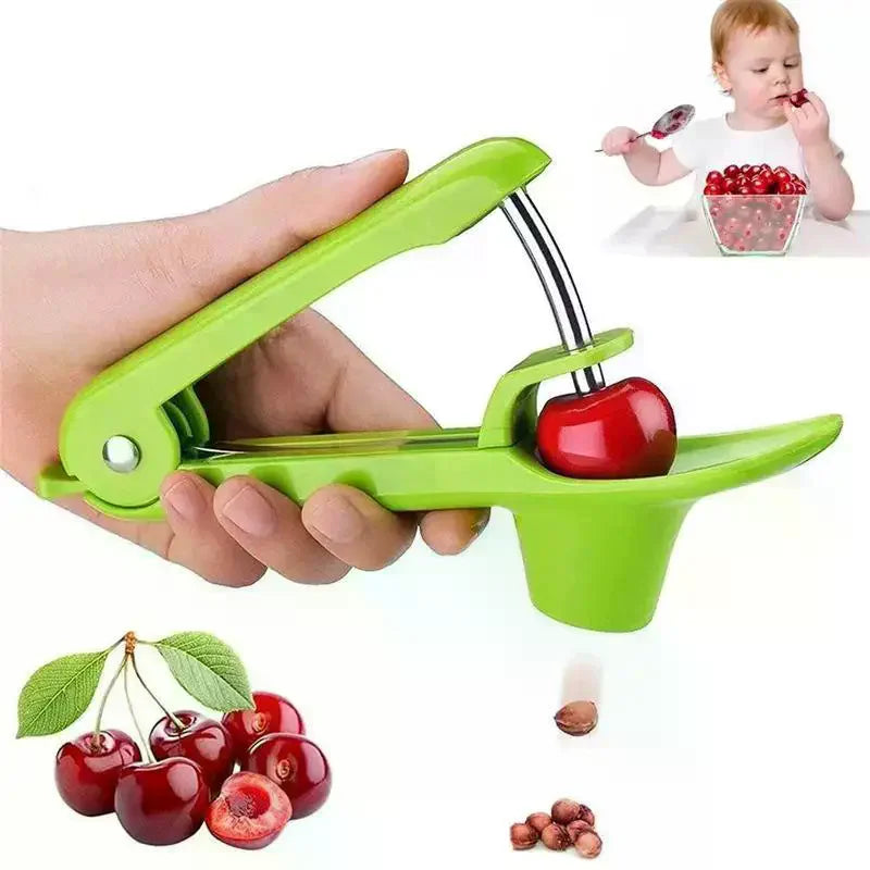 Cherry Pitter & Olive Corer | Stainless Steel Kitchen Tool
