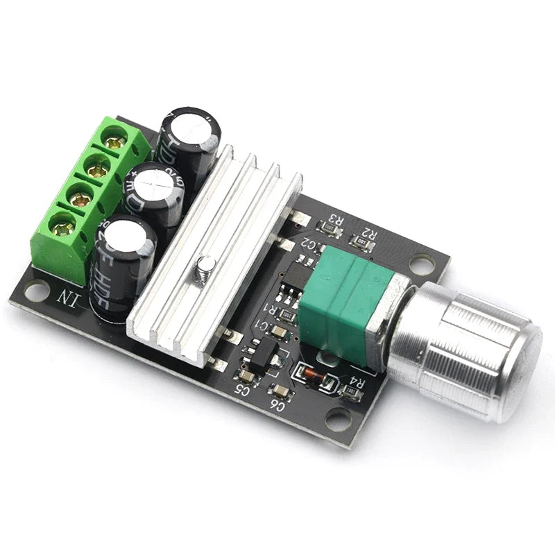 PWM DC Motor Speed Controller 6V–28V 3A Speed Regulator Switch
