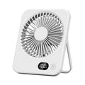 Portable USB Rechargeable Desktop Fan | 5-Speed Mini Table Fan