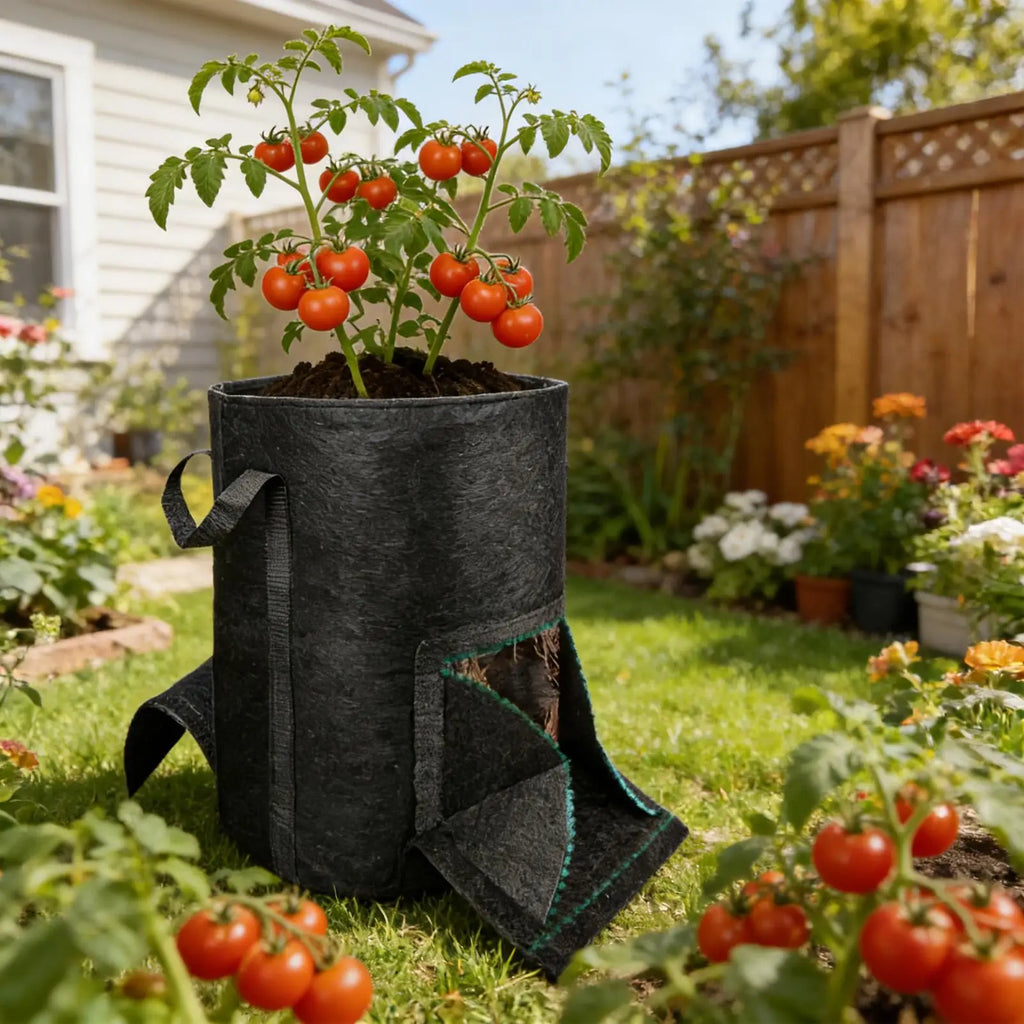 Non-Woven Fabric Grow Bags | Vegetable Planter for Garden & Patio