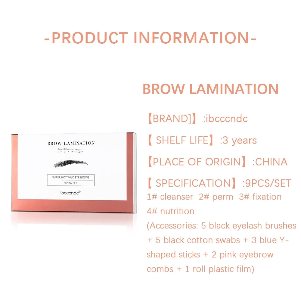 ibcccndc Brow Lamination Kit – At-Home Eyebrow Lifting Set