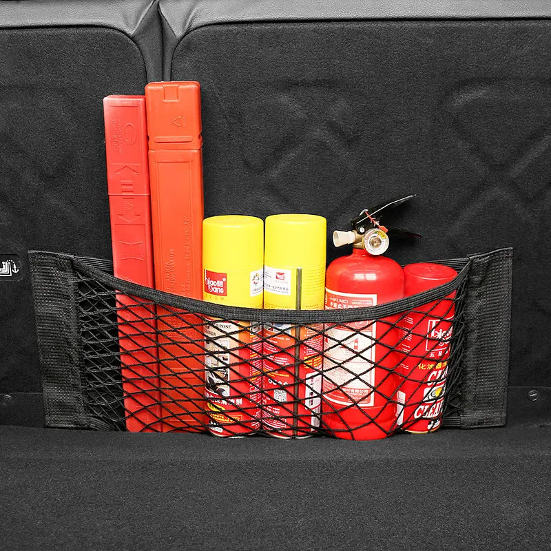 Car Trunk Mesh Organizer Net – Universal Storage Bag