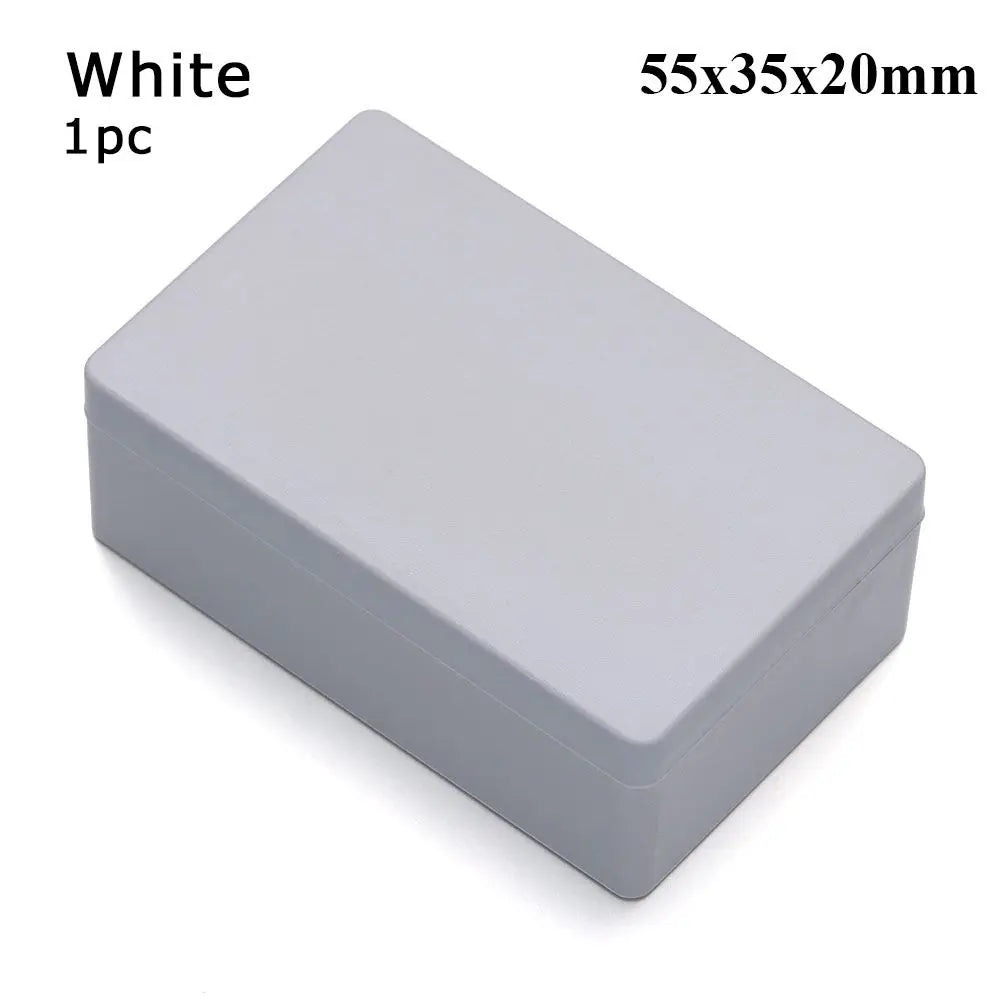Waterproof ABS Plastic Project Box | Black Electronic Enclosure