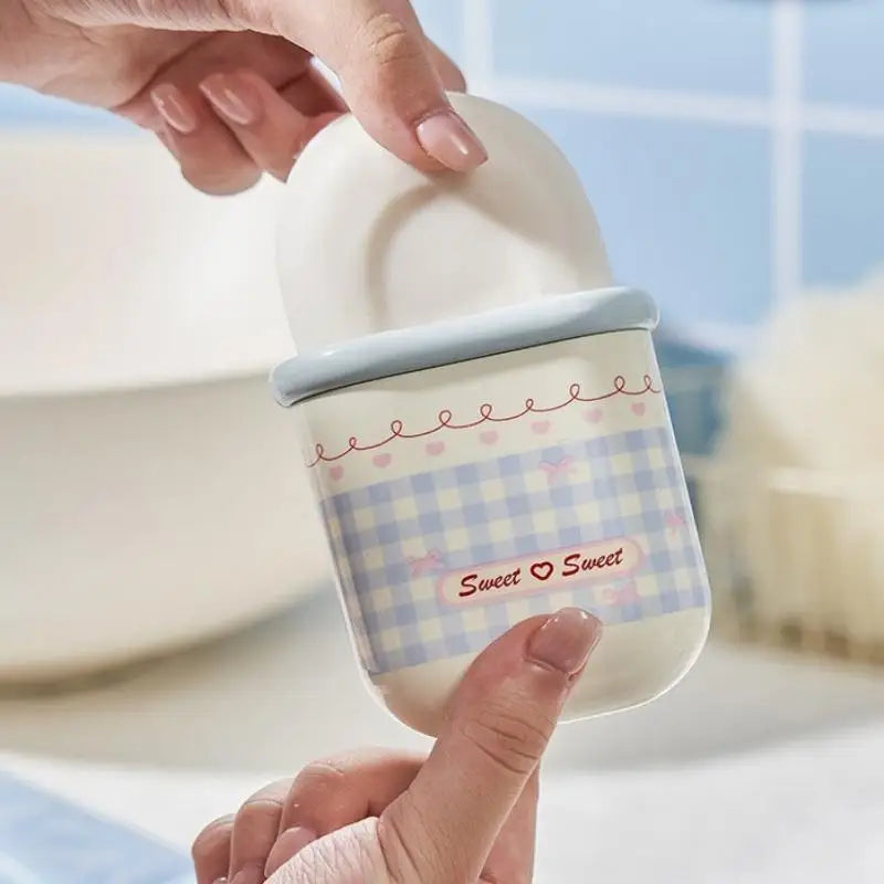 Travel Soap Box with Lid & Drain – Portable Dual-Layer Dish