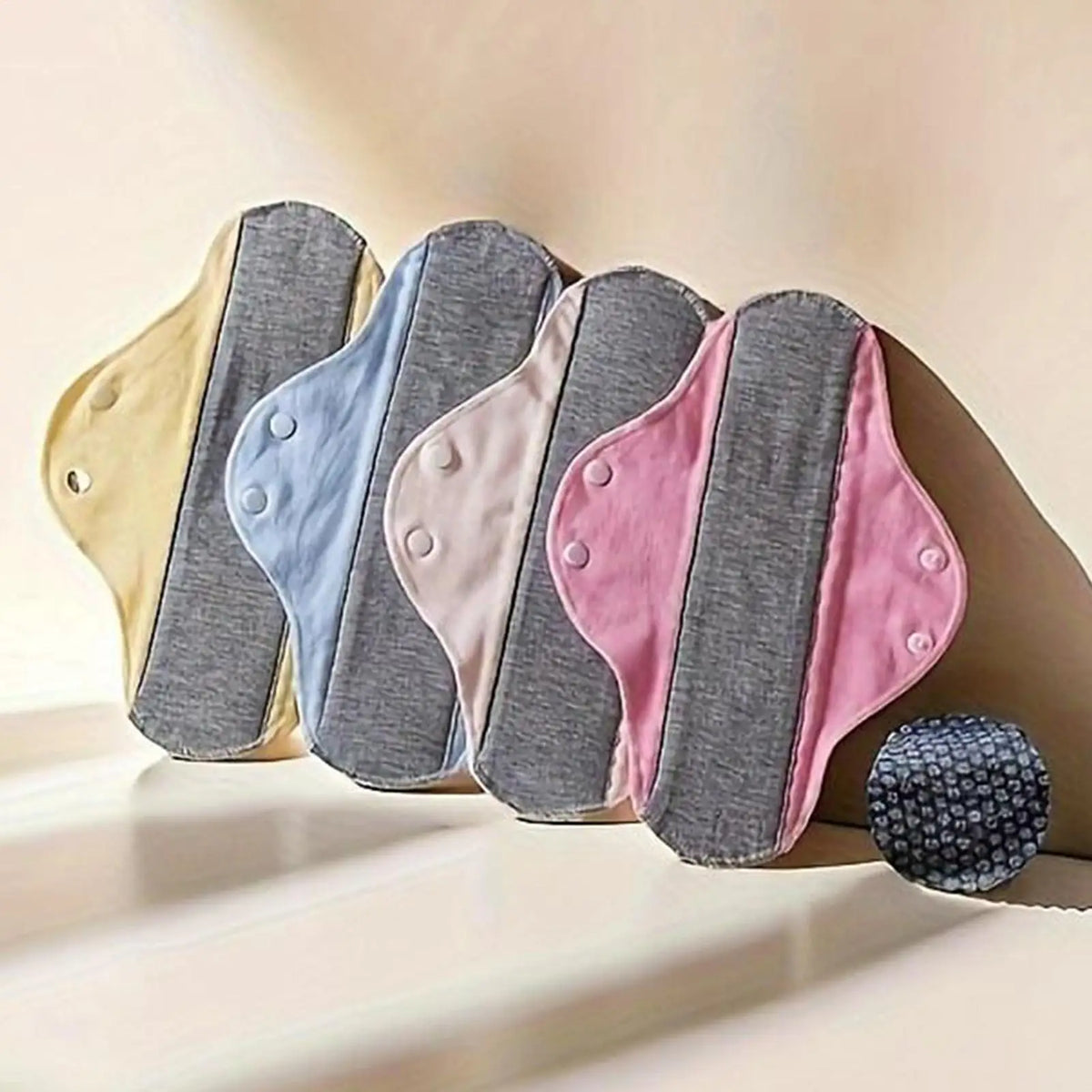 6-Pack Washable Cotton Panty Liners | Graphene Aseptic Tech