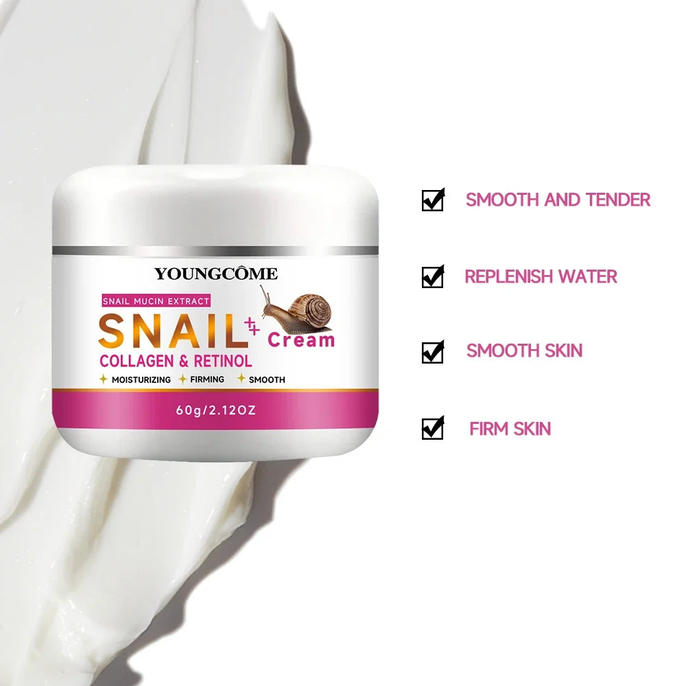 YOUNGCOME Snail Mucin Collagen Anti-Aging Day Cream 30/60g