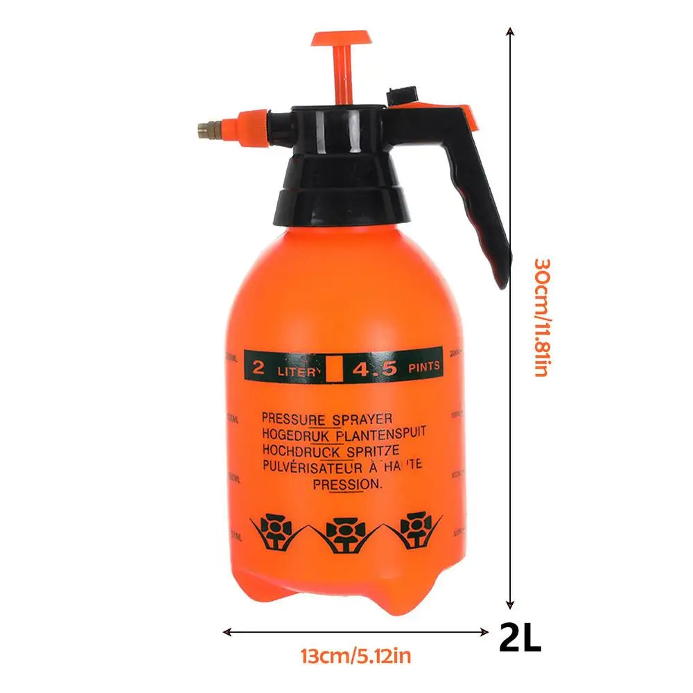 2/3L Hand Pressure Garden Sprayer Bottle – Adjustable Nozzle