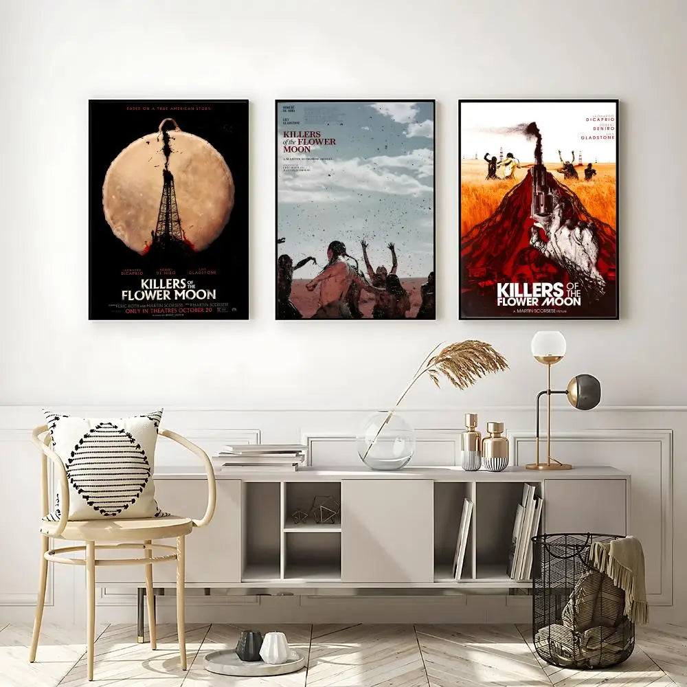 Killers of the Flower Moon Poster – HD Waterproof Self-Adhesive